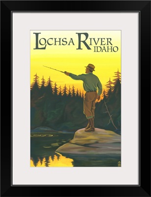 Lochsa River, Idaho, Fly Fishing Scene