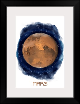 Mars - Watercolor