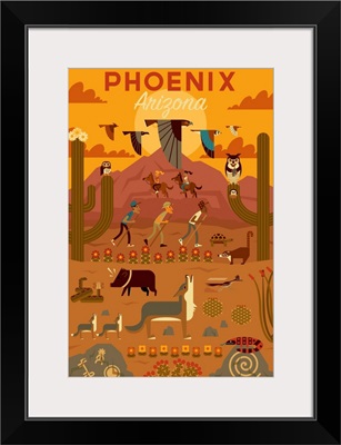 Phoenix, Arizona - Geometric