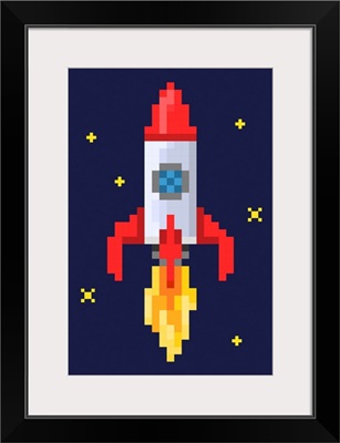 Pixel Rocket - 8 Bit