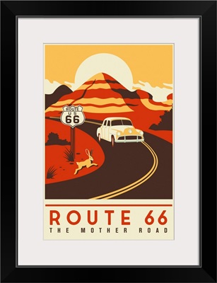 Route 66 - Mother Road - Simplified