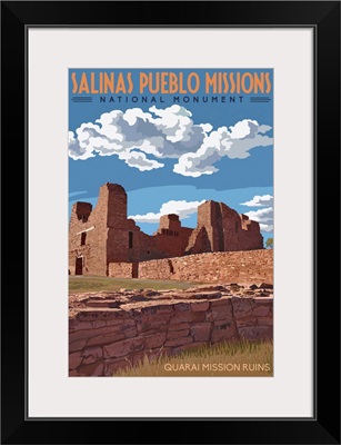 Salinas Pueblo Missions National Monument, New Mexico - Quarai Mission Ruins