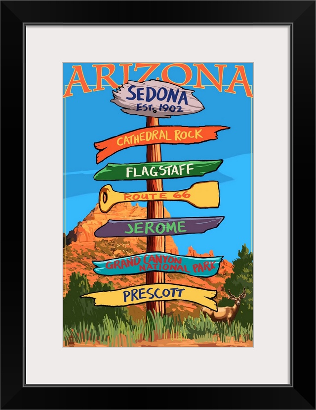 Sedona, Arizona, Destination Signpost