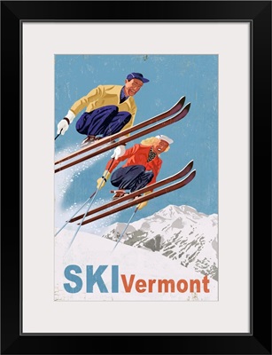 Ski Vermont, Vintage Skiers