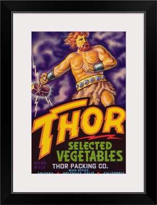 Thor Vegetable Label, Holtville, CA