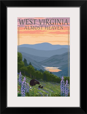 West Virginia - Almost Heaven - Bears & Spring Flowers