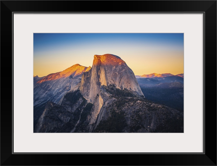 Yosemite National Park, California - Sunset View Of Half Dome