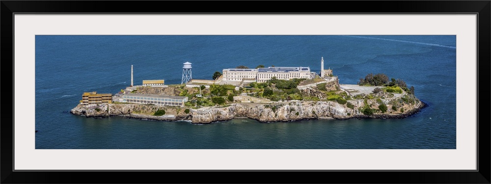 Alcatraz Island, San Francisco - Aerial Photograph