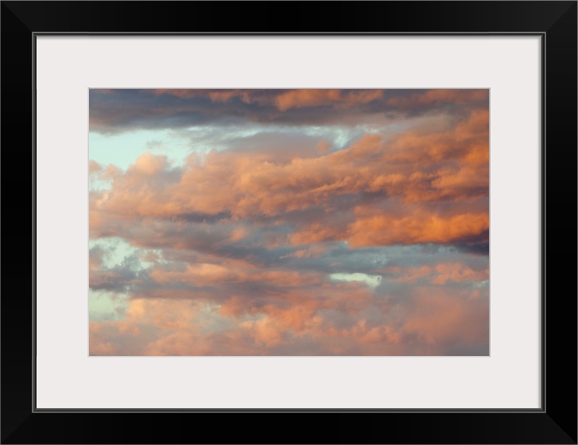 Altocumulus Clouds - Aerial Photograph