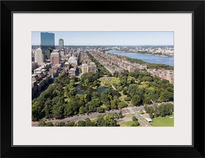 Back Bay District, Boston, MA, USA - Aerial Photograph