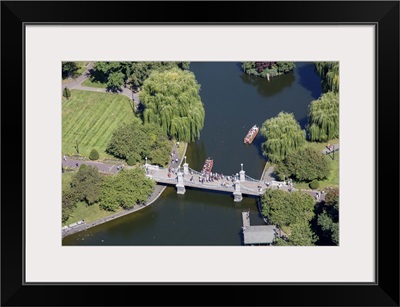 Back Bay Fens, Boston, MA, USA - Aerial Photograph