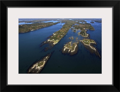 Bailey and Orrs Islands, Harpswell, Maine - Aerial Photograph