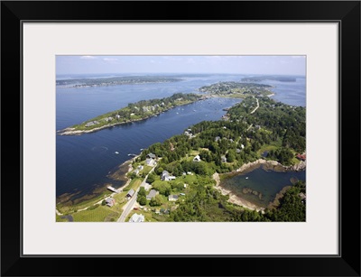 Bailey Island, Maine - Aerial Photograph