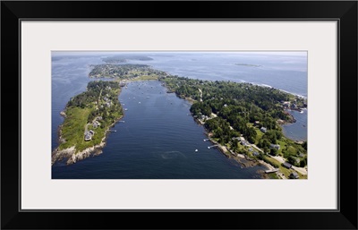 Bailey Island, Maine, USA - Aerial Photograph