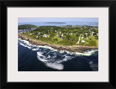 Bailey Island, Maine, USA - Aerial Photograph