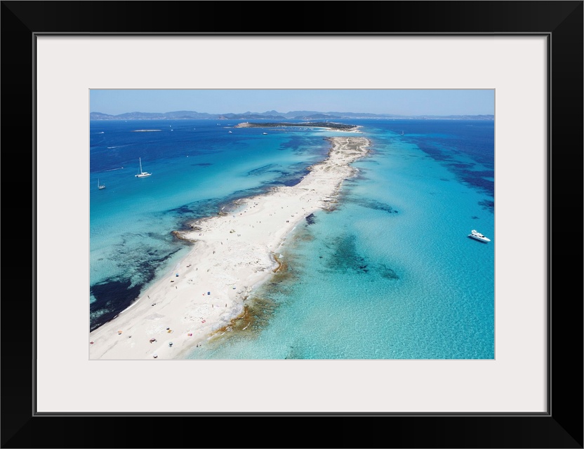 Beach By Pas S'Empalmador, Formentera, Spain - Aerial Photograph