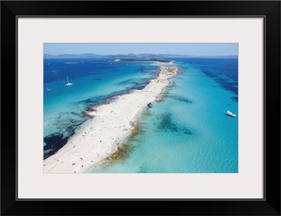 Beach By Pas S'Empalmador, Formentera, Spain - Aerial Photograph