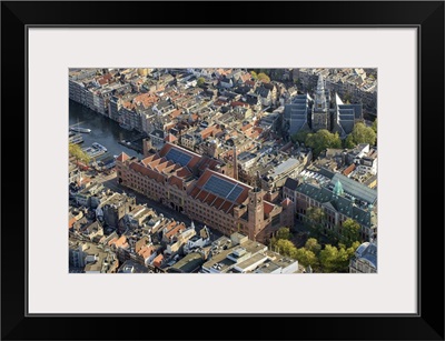 Beurs van Berlage, Amsterdam - Aerial Photograph