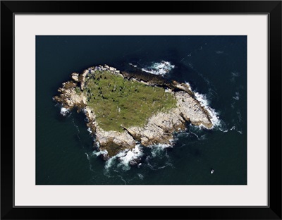 Boothbay Harbor Islands, Maine - Aerial Photograph