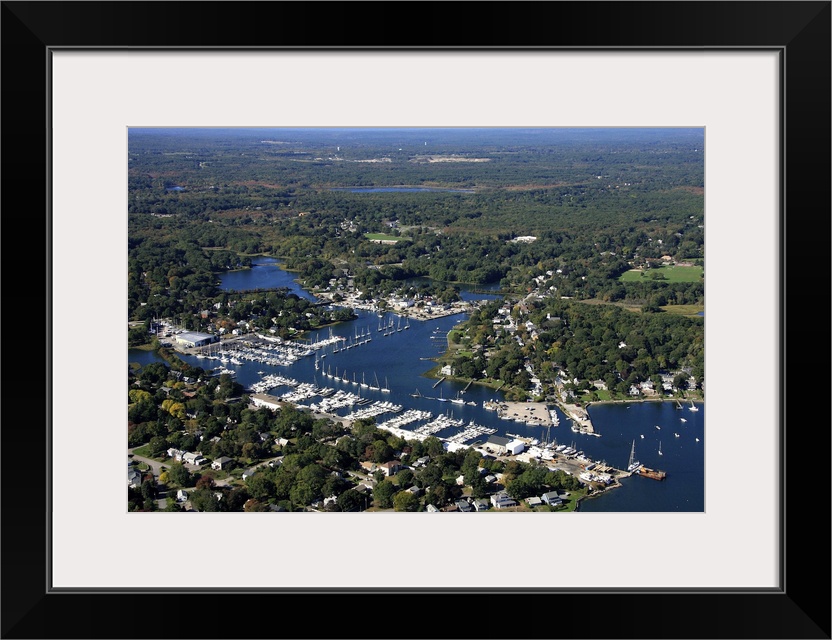 Brewer Wickford Cove Marina, North Kingstown - Aerial Photograph