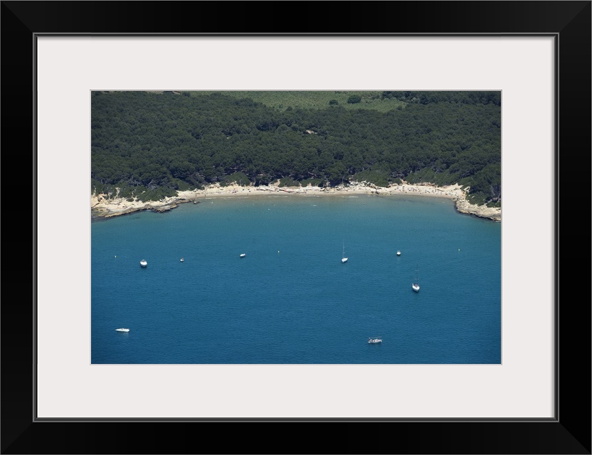 Cala Calabecs, Altafulla, Spain - Aerial Photograph