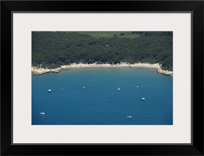 Cala Calabecs, Altafulla, Spain - Aerial Photograph