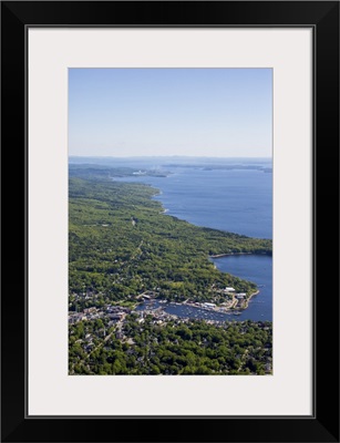 Camden, Maine, USA - Aerial Photograph