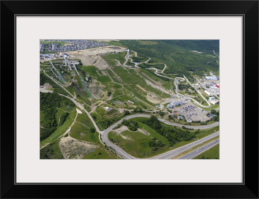 Canada Olympic Park, Calgary - Aerial Photograph