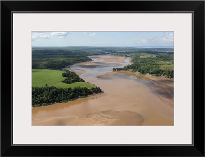 Central Minas Basin, Nova Scotia - Aerial Photograph