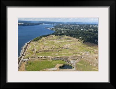 Chambers Bay Golf Course, University Place, WA, USA - Aerial Photograph