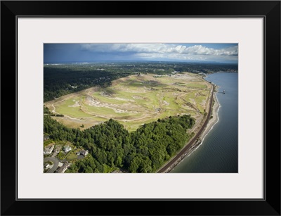 Chambers Bay Golf Course, University Place, Washington (WA) - Aerial Photograph