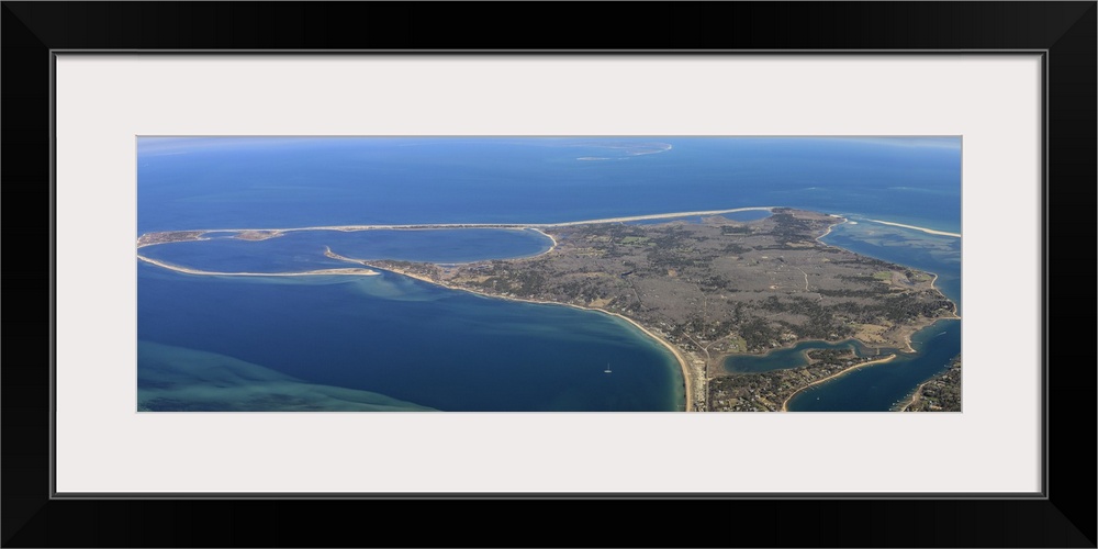 Chappaquiddick Island Panorama, Martha's Vineyard - Aerial Photograph