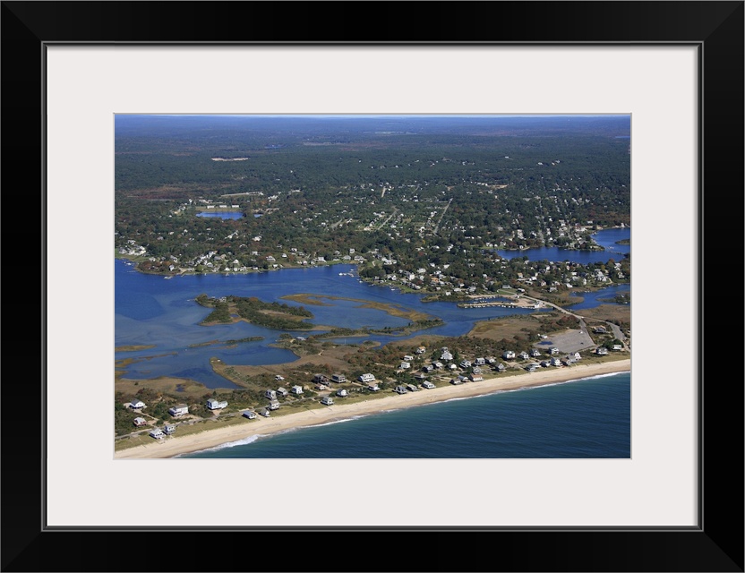 Charlestown Beach, Charlestown, Rhode Island, USA - Aerial Photograph
