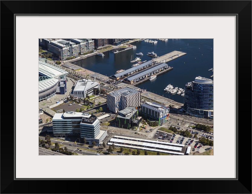 Docklands And Etihad Stadium, Melbourne, Australia - Aerial Photograph