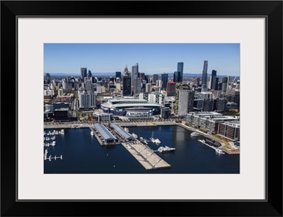 Docklands And Etihad Stadium, Melbourne, Australia - Aerial Photograph