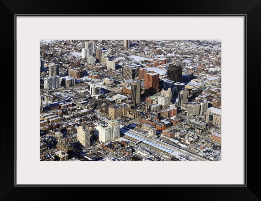 Downtown Core, Hamilton - Aerial Photograph