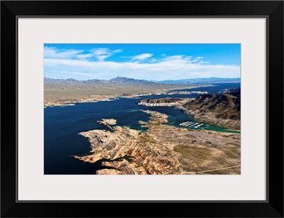 Echo Bay, Virgin River, Lake Mead National Recreation Area - Aerial Photograph