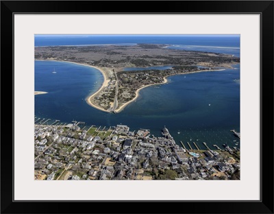 Edgartown, Martha's Vineyard, Massachusetts - Aerial Photograph