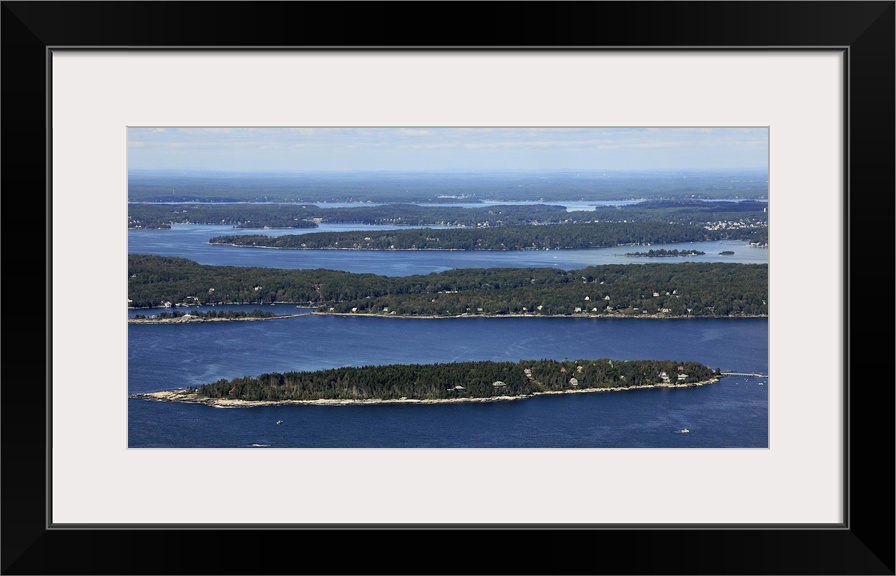 Inner Heron Island, Ocean Point, and The Damariscotta River, Boothbay Harbor, Maine