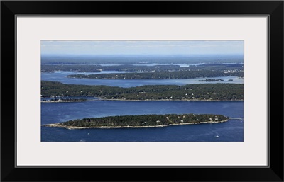Inner Heron Island, Ocean Point, and The Damariscotta River, Boothbay Harbor, Maine