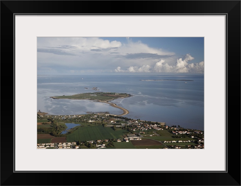 Isle Madame, Port des Barques, France - Aerial Photograph