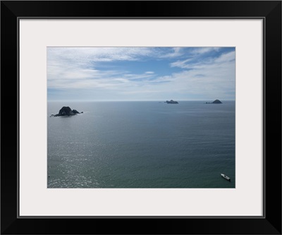 Islets By Playa El Palmar, Ixtapa - Aerial Photograph