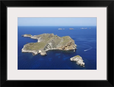 Islets West Of Ibiza, Balearic Islands - Aerial Photograph