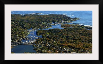Kennebunkport, Maine, USA - Aerial Photograph