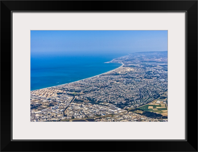 Krayot, Haifa, Israel - Aerial Photograph