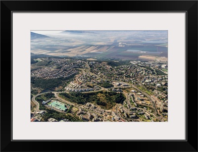 Migdal HaEmeq, Galilee, Israel - Aerial Photograph