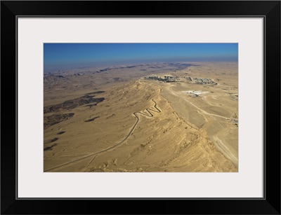 Mitzpe Ramon, Negev Desert - Aerial Photograph