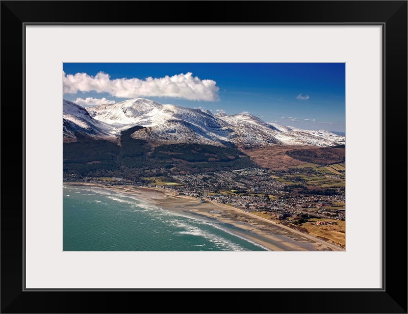 Mourne Mountains, Newcastle, Northern Ireland - Aerial Photograph