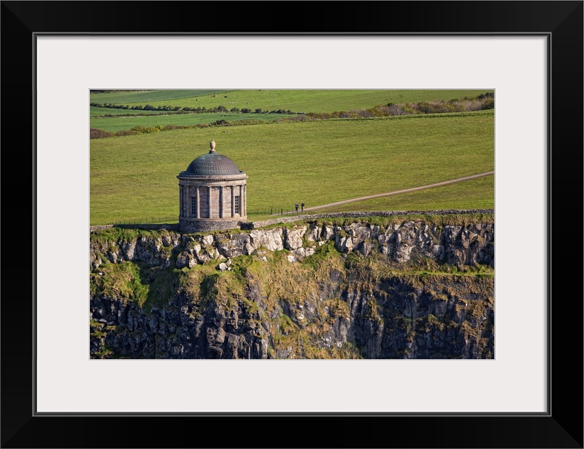 Mussenden Temple, Castlerock, Northern Ireland - Aerial Photograph