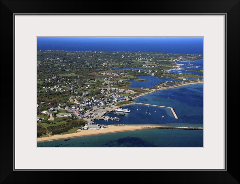 New Shoreham, Block Island, Rhode Island - Aerial Photograph